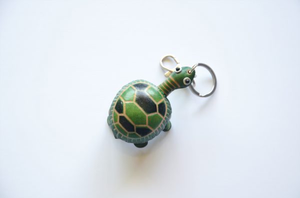 Genuine Leather Keychain - (K2019-A454)